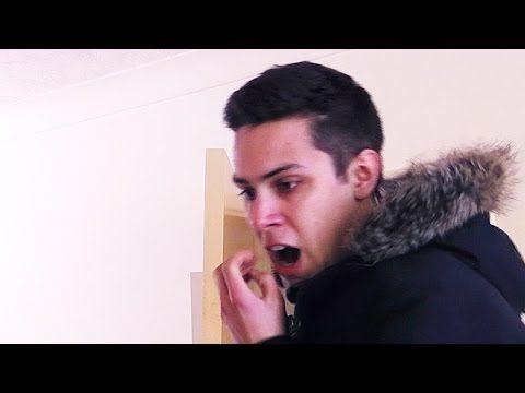 Terrified estate agents in a hidden camera haunted house prank