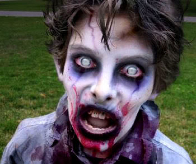 scary face