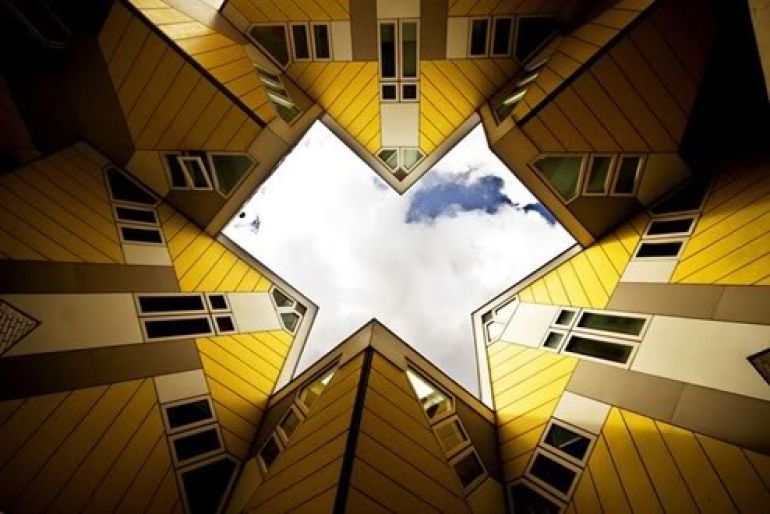 cubic house