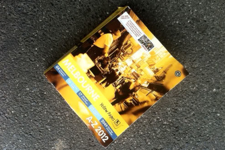 Yellow pages has shrunk