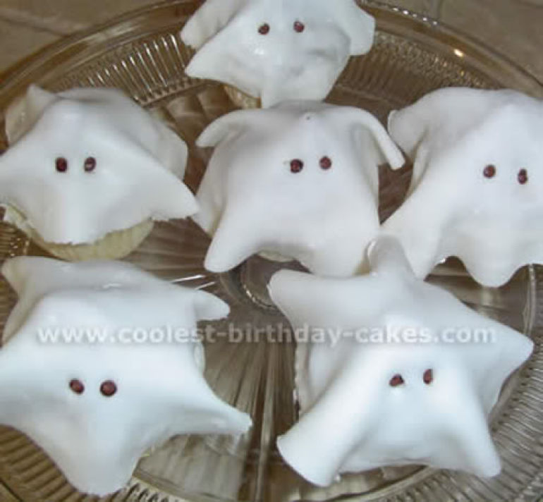 ghost cupcakes