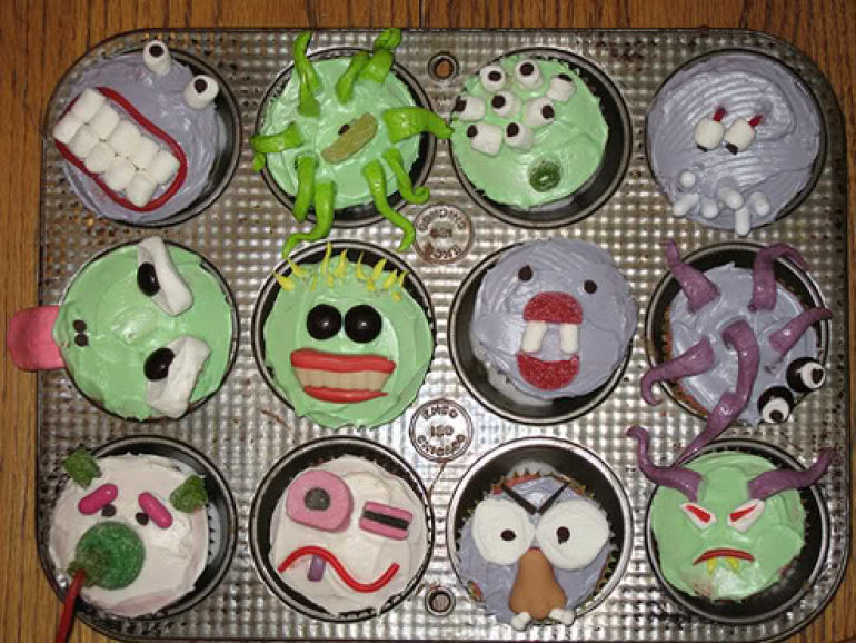 cute halloween cupcakes