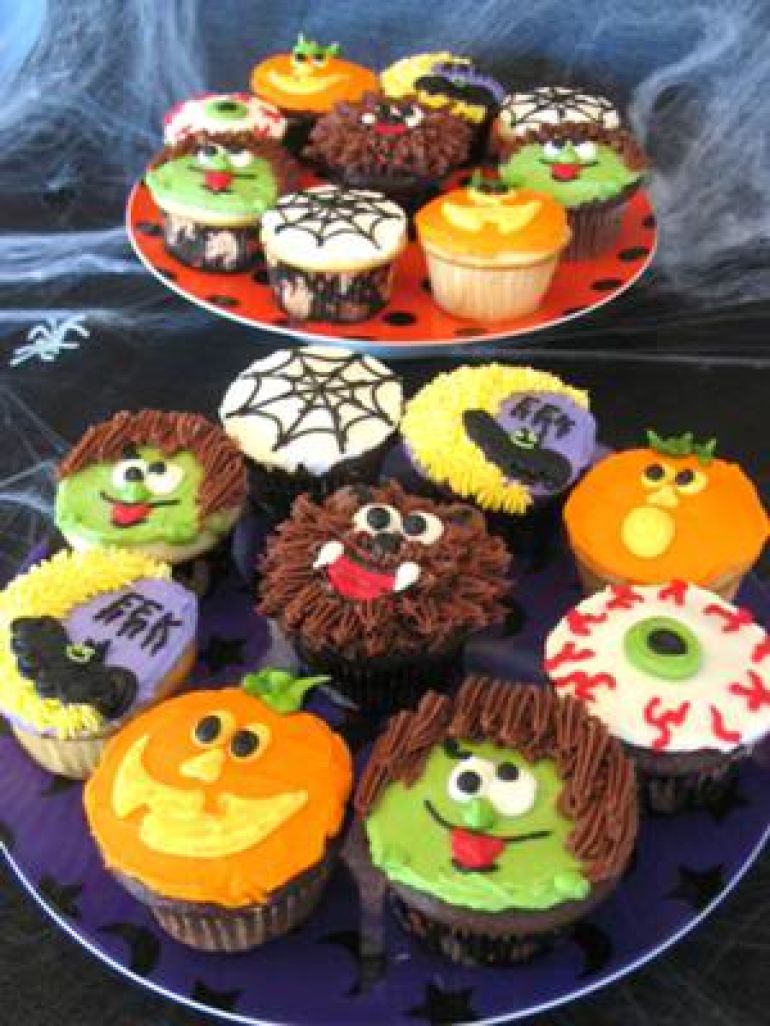 fun halloween cupcakes