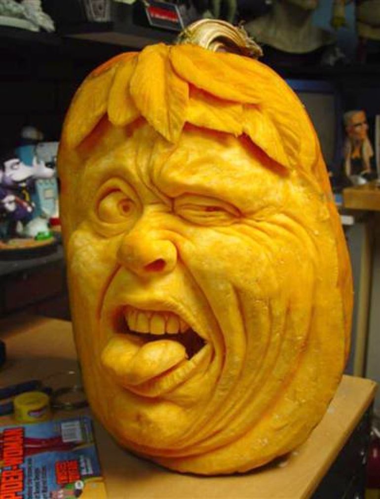 pumpkin face