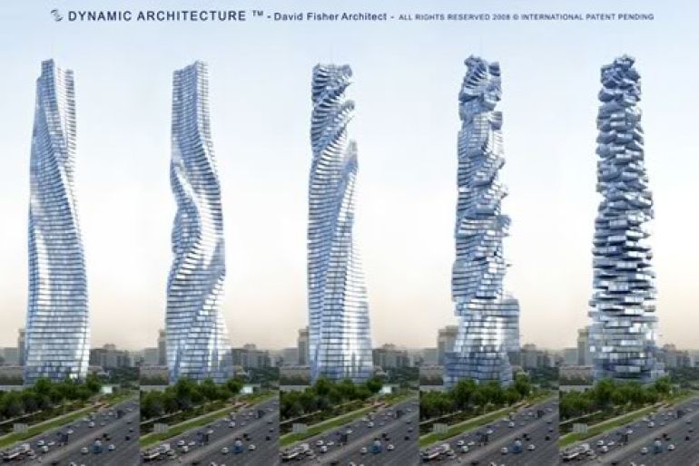 rotating tower
