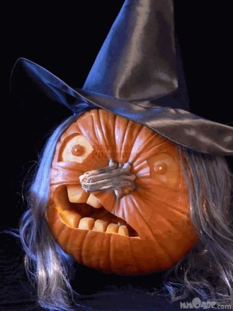 witch pumpkin