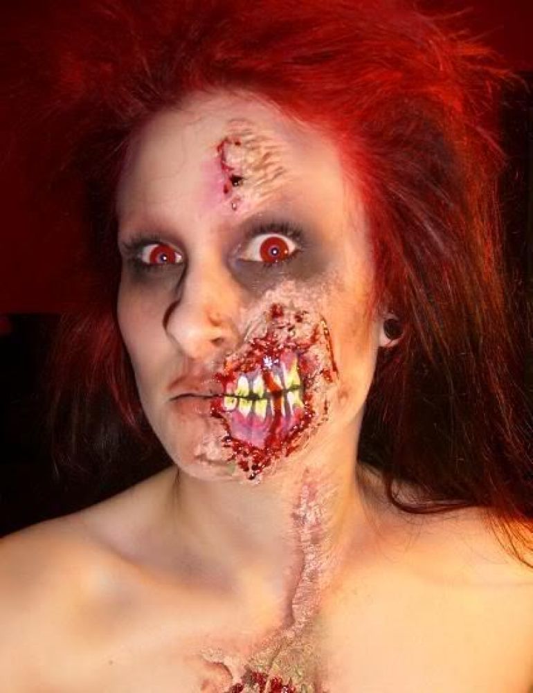 scary face