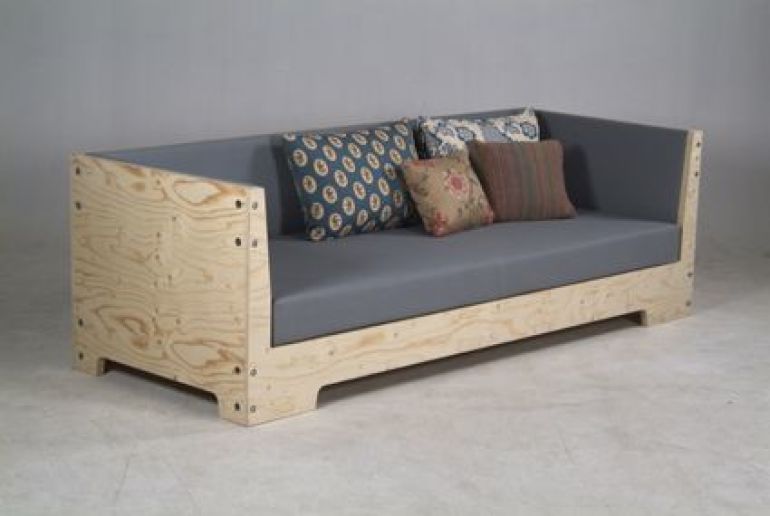 Plywood Couch