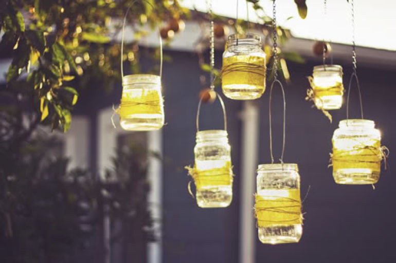 beautiful jar lanterns