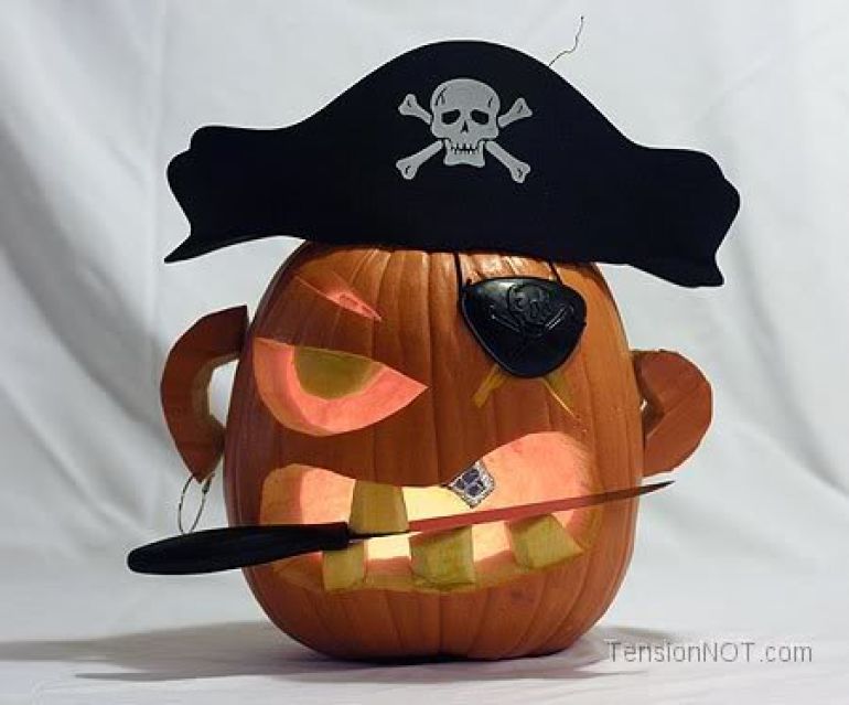 pirate pumpkin