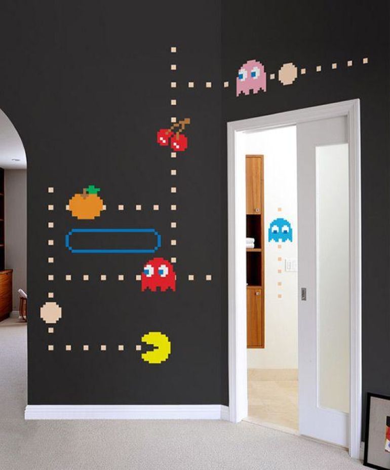 C:\Users\ACoronad\Documents\Aiza C\♥\oDesk\for Danial\Game Room Ideas\Pac Man Wall Decor.jpg