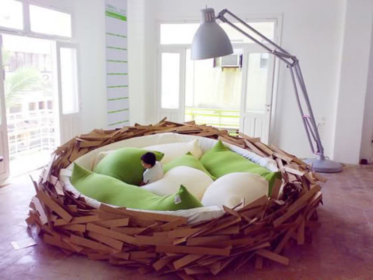 Cool things - Birds-nest bed