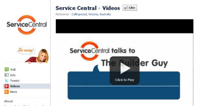 Service Central's video page