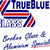 True Blue Glass & Gold Coast Glass Logo