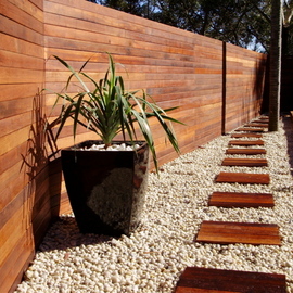 Say goodbye to stone stepings and hello to floating stepings
