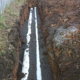 Drainage work- stormwater and sewer dig and lay from start to fi