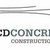 CD CONCRETE CONSTRUCTIONS P/L Logo