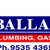 Ballantyne plumbing gas & electrical Logo
