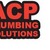 ACP PLUMBING SOLUTIONS Logo