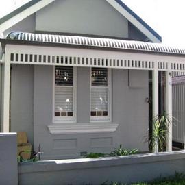 Samtex removed two brick walls on either side and a collum in th